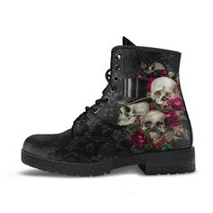 This Womens Work & Combat Boots item by AcesInfinity has 57 favorites from Etsy shoppers. Ships from China. Listed on May 2, 2023 Boots Goth, Lace Up Boots Women, Witch Shoes, Combat Boots Style, Goth Witch, Gothic Lace, Goth Shoes, Boho Goth, Vegan Leather Boots