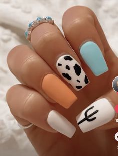 Nails Horse, Short Western Nails, Nail Trends Winter, Horse Nails