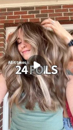 Adina Pignatare | BALAYAGE | HAIR VIDEOS | EDUCATOR on Instagram: "All it takes is my 24 FOIL Placement 💁🏼‍♀️ for this transformation

I wanted to come up with a foil placement that required minimal root shadowing… and here it is! The only foils I have to shadow are the 4 top foils with no over direction. 

FORMULA: @lorealpro 

- started with #metaldetox / just mist it on in sections to neutralize any metals in the hair. If you have hard water or well water this is a MUST

- #blondstudio 9 with 20 & 30 Volume. When I work on thick/ long sections I like my ratio 1 scoop to 2oz of developer.

- all over gloss #dialight 9.13 with 9 Volume

- root shadow with dia light 5N with 9 Volume

I do my global gloss first then rinse & root shadow! 

2024 EDUCATION: The Hair Hustler Tour 

9/22 MAINE Root Shadowing, Foil Placement, Grown Dress, Root Shadow, Reverse Balayage, Well Water, First Then, Hair Color Techniques, Color Techniques