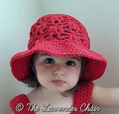 Weeping Willow Sun Hat for Kids - Free Crochet Pattern - The Lavender Chair Girls Hat Pattern, Lavender Chair, The Lavender Chair, Girls Crochet Hats, Crochet Sun Hat, Summer Baby Clothes, Weeping Willow, Baby Clothes Patterns, Crochet Summer