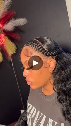 140K views · 5.7K reactions | quick weave w/ 2 stitch braids hair included!😍😮‍💨 appointments available on the site! Follow me for more content! • • • • • #knotlessbraids #chicagohairstylist #chicagobraider #indianabraider #senegalesetwist #bohobraids #chicagostyles #closure #closuresewin #frontal #tribals #stichbraids #indianahairstylist #braidedwig #sewin #stitchbraidclass #wig #wiginstall #wiginfluencer #bob #quickweave #quickweave2stitchbraids #SantanaStylezz 🐐 | SantanaStylezz | Muni Long · Made For Me Fulani Braids Quick Weave, 2 Stitch Braids With Quick Weave, Tribals With Quick Weave, Stitch Braids With Quick Weave, Quick Weave With Braids, 2 Stitch Braids, Bob Quickweave, Muni Long, Two Braid Hairstyles