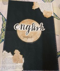 Simple english project cover page . English File Decoration Ideas, English File Cover Decoration Ideas, English Project Design, Cover Page For English Project, English Project File Cover Ideas, English Project Cover Page Ideas, English Assignment Cover Page Ideas, English Cover Page Aesthetic