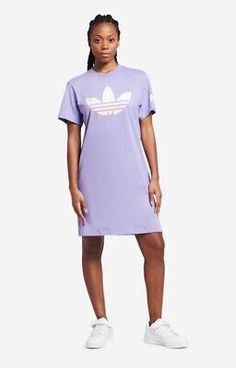 Great Shopping Adidas Originals Women's Long Dress T-shirt RRP ๏ฟฝ49.99, Stunning Womens Dresses Fitted Purple T-shirt For Spring, Adidas T-shirt For Spring Streetwear, Casual Cotton T-shirt Dress For Spring, Relaxed Fit Crew Neck T-shirt Dress For Spring, Sporty Adidas Cotton Dress, Casual Graphic Print T-shirt Dress, Cotton Graphic Print T-shirt Dress With Short Sleeves, Casual Graphic Print Dress In Relaxed Fit, Casual Graphic Print Dress With Relaxed Fit