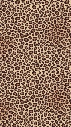 a brown and white animal print fabric