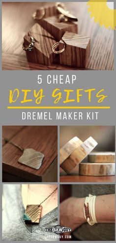 5 cheap diy gifts to make with wood