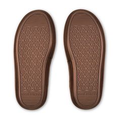 The Jalama Moccasin is perfect for cozy mornings and casual outings. Blending the comfort of corduroy and sherpa with a practical cupsole, these slip-ons keep you feeling relaxed and sure-footed whether you're lounging at home, checking the surf, or popping out for a quick coffee run. Comfortable corduroy upper with soft microfiber collar. Built-in elastic gore and pull tab at heel for easy on-off. Full sherpa fur lining. Extra cushioned high density foam footbed for comfort. Custom Cobian® TPR Comfortable Flat Slippers With Textured Sole, Comfortable Suede Slip-ons With Textured Footbed, Brown Casual Slippers For Everyday, Casual Brown Slippers For Everyday Use, Casual Brown Slippers For Everyday, Comfortable Flat Suede Slip-ons, Brown Textured Flat Slip-ons, Suede Slippers With Textured Sole, Comfortable Suede Slippers With Textured Sole