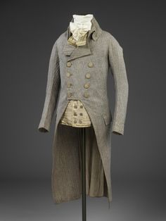 Frock Coat    1790 1790s Fashion, 1700 Fashion, That Dress