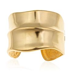 Kenneth Jay Lane Gold Hinged Monte Carlo Cuff Bracelet available at HAUTEheadquarters- Free Shipping and Returns on all orders in the USA Gold Open Cuff Elegant Jewelry, Elegant Gold Open Cuff Jewelry, Elegant Gold Open Band Bangle, Elegant Gold Open Cuff Bracelet, Chic Gold Cuff Jewelry, Chic Gold Open Cuff Bangle, Gold Open Cuff Bracelets For Party, Gold Open Cuff Bracelet For Formal Occasions, Chic Gold-tone Cuff Bangle Bracelet