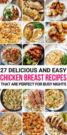 chicken breast recipes Chicken Breast Recipes For Dinner, Best Chicken Breast Recipes, Healthy Chicken Breast Recipes, Easy Chicken Breast Recipes, Best Chicken Breast, Delicious Chicken Breast Recipes, Sunday Dinners, Stew Chicken Recipe, Easy Chicken Breast