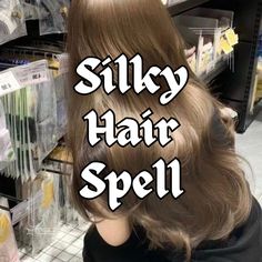 Transform your hair into a lustrous, silky mane with our "Silky Hair Spell." Crafted to enhance the natural beauty and texture of your hair, this spell infuses your locks with vitality and shine. Ideal for those struggling with dull, frizzy, or unmanageable hair, it promotes smoothness, softness, and a healthy, glowing appearance. Perfect for daily use or special events, the Silky Hair Spell helps you achieve effortlessly beautiful hair. Embrace the charm of silky smooth locks and boost your con Hair Growth Spell, Manifest Spell, Hair Spell, Growth Spell, Tarot Interpretation, Ritual Magic, Esoteric Symbols, Witch Rituals, Spell Casting