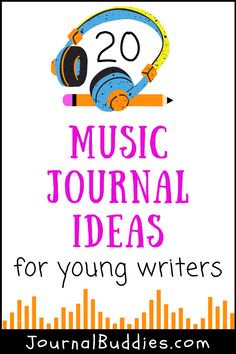 the words music journal ideas for young readers