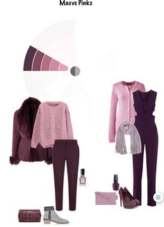 Color Combination With Maroon In Clothes, Maroon Colour Combination Outfit, Maroon Color Combinations Outfits, Pink And Burgundy Outfit, Mauve Outfit, Summer Color Palettes, Soft Summer Palette, Soft Summer Color Palette, Soft Summer Colors