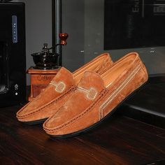 Category:Casual Shoes,Loafers  Slip-Ons; Upper Materials:Faux Leather; Season:Spring,Summer; Gender:Men's; Activity:Walking; Toe Shape:Square Toe; Style:Casual; Outsole Materials:Rubber; Occasion:Outdoor,St. Patrick's Day,Daily; Closure Type:Loafer; Function:Breathable; Pattern:Solid Colored; Listing Date:05/29/2023; 2024 Trends:Moccasin,Driving Loafers; Foot Length:; Foot Width:; SizeChart1_ID:2:184042; Size chart date source:Measured by LightInTheBox. Stylish Men Summer, Formal Dresses For Men, Male Sneakers, Mens Loafers Shoes, British Style Men, Casual Walking Shoes, Driving Shoes Men, Mens Loafers, Men's Slippers