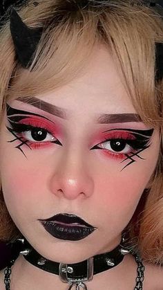 Hisoka Makeup, Anime Eye Makeup, Eyeliner Ideas, Scene Makeup