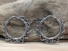 Sterling Silver Hollow Lotus Hoop Earrings, Sterling Silver Ear Wires, Earring Components, Jewelry Findings, 1 Pair This listing is for one absolutely breathtaking pair of hollow lotus hoop earrings. Perfect for adding your own beads. Measurements: 31mm x 31mm x 2mm millpond jewelry comillpondjewelrycoear wiressterling silver earearring componentsearring suppliesjewelry suppliesjewelry findingsopen wire ear wirelotus earringshoop earrings Small Hoop Hypoallergenic Festival Earrings, Small Hoop Hypoallergenic Earrings For Festivals, Hypoallergenic Round Hoop Earrings For Festivals, Hypoallergenic Festival Hoop Earrings, Hypoallergenic Hoop Earrings For Festivals, Ear Wires, Sterling Earrings, Jewelry Findings, Lotus