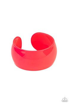 A neon acrylic cuff curls around the wrist for a colorfully retro look. Doesn't this take you back to the good ol' "Saved by the Bell" days? Acrylic Bracelet, Pink Jewels, Mobile Boutique, Pink Acrylic, Pink Acrylics, Life Of The Party, Paparazzi Accessories, Paparazzi Jewelry, Pink Bracelet