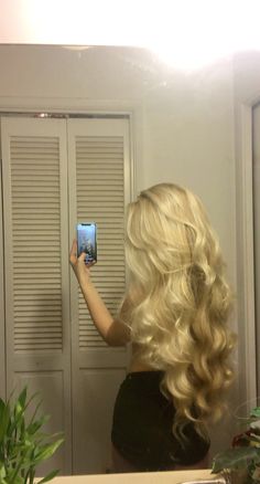 Blonde Hair Inspiration, Platinum Blonde Hair, Long Blonde, Long Blonde Hair, Strawberry Blonde, Hair Inspo Color, Dream Hair, Aesthetic Hair, Gorgeous Hair