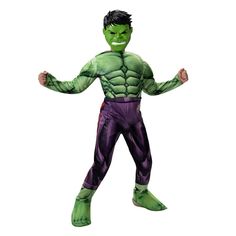 the incredible hulk costume is shown in this image