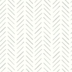 Painted Herringbone Wallpaper Grey Herringbone Wallpaper, Bedroom Upstairs, Herringbone Wallpaper, Chevron Wallpaper, Room Refresh, Casual Luxury, York Wallcoverings, Chic Interior, Resource Library