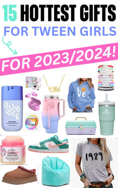 Christmas gift guide for tween girls this holiday season 2023 on Amazon Christmas Gifts For 13 Yo Girl, Teen Girl Birthday Gifts, 2024 Party, Holiday Finds, Gifts 2023, Girls Holiday, Hot Gifts, Christmas Gifts For Girls