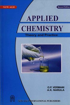 the book cover for applied chemistry theory and practice