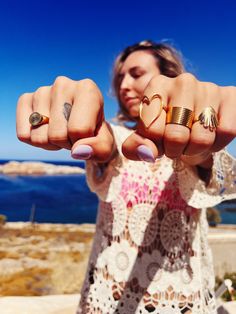 Gorgeous statement ring 18k gold plated Non tarnishing Hypoallergenic Waterproof Coil Ring, Big Heart, Wrap Watch, Statement Rings, Jewelry Box, 18k Gold, Gold Plate, Plating, Gold