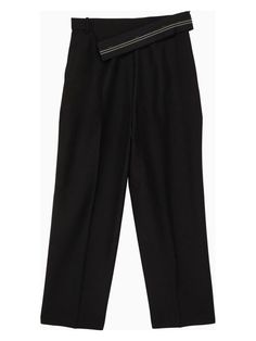 Ever slipped into a pair of trousers that feel like they were tailored just for you? These wool trousers manage to be both chic and comfy, proving that you can have the best of both worlds. They're like your trusty sidekick for any occasion, blending sophistication with a touch of fun. Crafted from 40% wool, 60% mohair, and 100% silk Comes with a stylish logoed ribbon detail Made in Italy Perfect for the SS24 season Sleek black color Fendi Trousers, The Little Black Dress, Italian Craftsmanship, Wool Trousers, Fitted Trousers, Black Wool, Woman Colour, Welt Pockets, Wrap Around