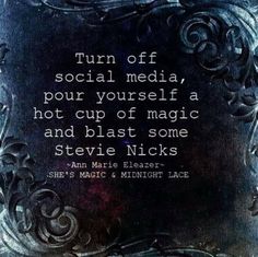 a quote from steve nicks about social media