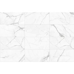 white marble tiles with grey veining on the edges and bottom, as well as an area for text