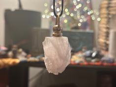 "It's believed among crystal healers that rose quartz can promote feelings of self-love. \"Rose quartz may be used to balance emotional health, release emotional blockages, and balance other chakras,\"" Rose Quartz Pendant Necklace, Rose Quartz Necklace Pendants, Quartz Pendant Necklace, Crystal Healer, Rose Quartz Pendant, Quartz Pendant, Emotional Health, Columbus, Rose Quartz