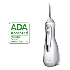 Amazon.com: Waterpik Cordless Water Flosser Rechargeable Portable Oral irrigator for Travel & Home – Cordless Advanced, Wp-560 White: Beauty Waterpik Water Flosser, Nana Christmas, Water Pick, Dental Floss Picks, Discolored Teeth, Nozzle Design, American Dental Association, Floss Picks, Water Flosser