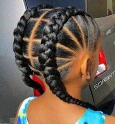 Aria Hair, African American Girl Hairstyles, Braids Natural, Kid Braid Styles