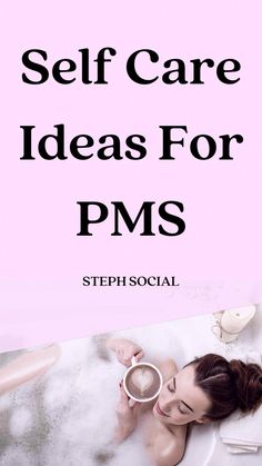 Self care for PMS mood swings, insomnia, cramps and more! Feel better quickly with this self care routine for pms relief, pms symptoms, pms mood swings. Things that help with period cramps, pms period relief, period tips and tricks, pms relief mood. Pms relief cramps, self care routine, self care ideas, self care checklist, hoe tips, girl life hacks, types of self care. Help With Period Cramps, Period Tips And Tricks, Types Of Self Care, Period Tips, Ayurvedic Skin Care, Self Care Checklist, Mood Support, Life Changing Decisions