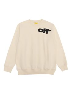 TYPE GRAPHIC CREWNECK OFF WHITE - BLACKComposition: 100% COTTON RIB DETAILS 2% ELASTANE 98% COTTON Italian Fashion Brands, Zegna Shoes, Kenzo Kids, Type Graphic, Stella Mccartney Kids, Urban Chic, Graphic Crewneck, Kids Sweatshirt, Kanye West