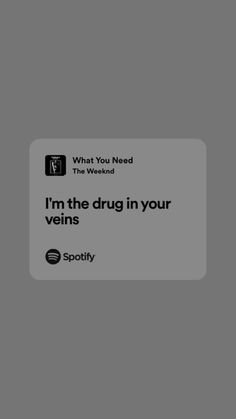 The Weeknd>Triolofy>What You Need | #music #lyrics #relatable Cool Instagram Bios, Lyrics Relatable, Inspirational Rap Quotes, The Weeknd Quotes, Weekend Song, Dark Lyrics, Good Insta Captions, Rapper Quotes