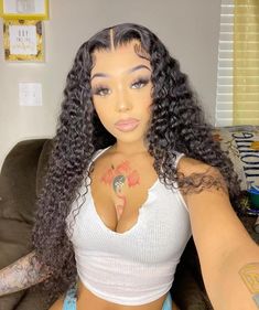 PRICES MAY VARY. Lace Closure Wigs Human Hair Material: 100% Unprocessed Brazilian Virgin Deep Curly Lace Front Wigs Human Hair. 100% Remy Human Hair Cut From Young Lady Donor Directly.Soft Virgin Human Hair Apply To All Skin Types.Natural Black Human Hair. Lace Front Wigs Human Hair Wigs Quality:4x4 Deep Wave Lace Front Wigs Human Hair 150% Density With Baby Hair, 10a Remy Virgin Human Hair, Swiss Lace Invisible, Soft, Breathable, MiniMum Shedding, No Smell ,Human Hair Looks More Natural And Fu Beauty Careers, Burnt Hair, Closure Wigs, Glueless Wigs, Lace Front Wigs Human Hair, Deep Wave Hairstyles, Curly Human Hair Wig, Curly Lace Front Wigs, Wig Human Hair