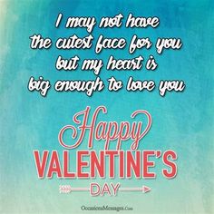 a blue and green background with the words happy valentine's day