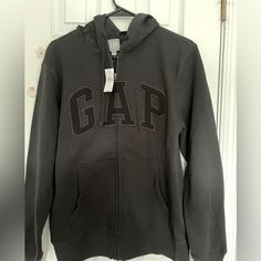 Brand New Gap Hoodie With Tag. Gap Hoodie For Winter Streetwear, Gap Hoodie For Streetwear, Winter Sweatshirt By Gap, Gap Hooded Sweatshirt For Winter, Gap Outerwear With Adjustable Hood For Fall, Gap Hooded Winter Sweatshirt, Gap Winter Sweatshirt With Double-lined Hood, Gap Fall Outerwear With Adjustable Hood, Winter Hooded Sweatshirt By Gap