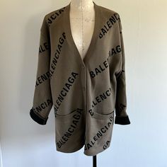 Like New Sweaters & Cardigans, Balenciaga, Like New, Sweaters For Women, Wool, ? Logo, Black