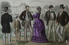 Victorian Menswear In June 1871 Victorian Menswear, Victorian Evening Dress, Gentleman's Gazette, Era Dresses, Costume Concept, Victorian Era Dresses, Victorian Men, Victorian Gentleman, 1870s Fashion