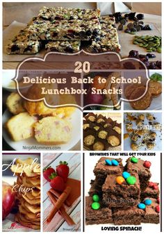 20 delicious back to school lunchbox snacks that will get your kids in the kitchen