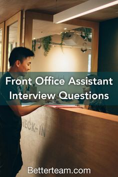 Top 5 front office assistant interview questions with detailed tips for both hiring managers and candidates.