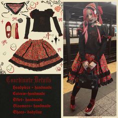 Magazine Collage, Mall Goth, Lolita Fashion, Random Things, Old School, Ruffles, Jay, Personal Style, Instagram Profile