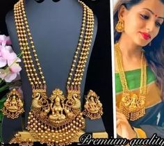 Material:- Brass, Gold Platted Pack- Necklace Set With Earrings These Beautiful Gold Platted Necklace Best for gifting and personal use, You can gift your Girlfriend, Mother, Sister , Relatives , Neighbours etc. Combine it with Matching Dress and be the Limelight of every Occasion ( Diwali, Birthday, Anniversary, Christmas, Any Ritual Festival). Suitable for all Occasions. a)These are very skin Friendly. b)The plating is Non- Allergic and safe for all Environment. Gift for Her, Best Friend Gift, Gift Ideas, Valentines Day Gift,Teacher appreciation Gift, Girl Friend Gift, Friendship Gift, Teacher Gift, Mother's day Gift from Daughter, Christmas Gift, Engraved, Gift for Her, Anniversary Gift for Wife, Anniversary Gift for Girlfriend, Valentines Day Gift for Him, Birthday Gift for Him, Gradua Festival Temple Jewelry Sets With Latkans, Temple Jewelry Sets For Festivals, Temple Necklace For Celebrations, Chandbali Temple Necklace As A Gift, Chandbali Temple Necklace For Celebration, Festivals Gold Jewelry Sets, Spiritual Gold Jewelry Sets For Festivals, Gold Navratri Gift Sets, Chandbali Jewelry Sets For Puja