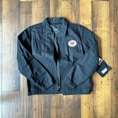 Black Canvas Like Material With A Zipper - Nwt Brand: Vans Size: Medium Color: Black Smoke Free Home Vans Jacket, Vans Black, Womens Vans, Utility Jacket, Black Canvas, Coats For Women, Jackets & Coats, Jackets For Women, Women Shopping