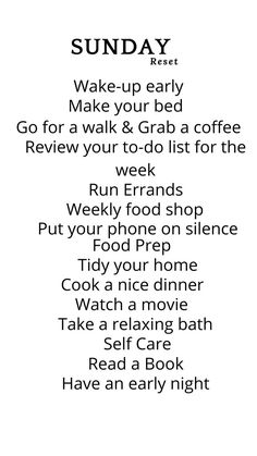 Sunday Morning Routine, Aesthetic Self Care, Self Care Aesthetic, Self Care Sunday, 5am Club, Sunday Reset, Sunday Routine, Self Care Ideas, Self Care Bullet Journal