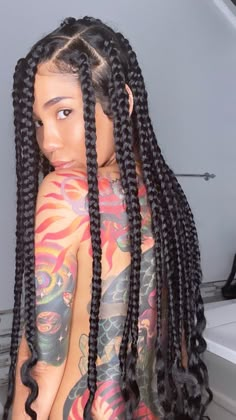 Jhené Aiko, Braids Styling, Braids Twist, Jhene Aiko, Box Braids Styling