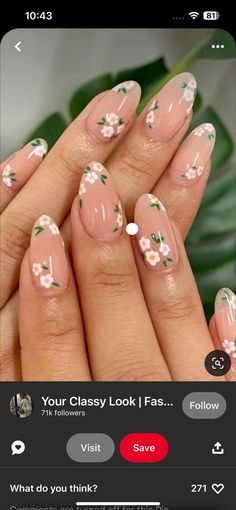 Spring Nail Trends, Nail Trends, My Flower, Spring Nails, Hair And Nails, Nail Designs, Sparkle