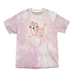 Pink Shirt Design, Shirts Kawaii, Heart Clothes, Kit Kat, Elastane Fabric, Colorful Design, Pink Shirt, Kid Tees, Dream Clothes