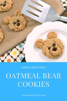 Make these #adorable #oatmeal bear #cookies for a #treat #kids and adults alike will love! These flavorful and fun cookies not only taste great, they’re perfect to make with the kids. Whip up a batch for the whole #family to enjoy! They're the perfect way to celebrate a #birthday or other exciting #celebration! #yum #kidrecipes #Ilovebaking #bearcookies #yummy #sweettooth #teddybear #chocolate #foodcrafts #cutecookies Toddler Peanut Butter Cookies, Bear Cookies Recipe, Bear Paw Chocolate Chip Cookies, Hungry Bear Cookies Recipes, Bear Oatmeal Cookies, Camping Cookies, Cookies For Kids